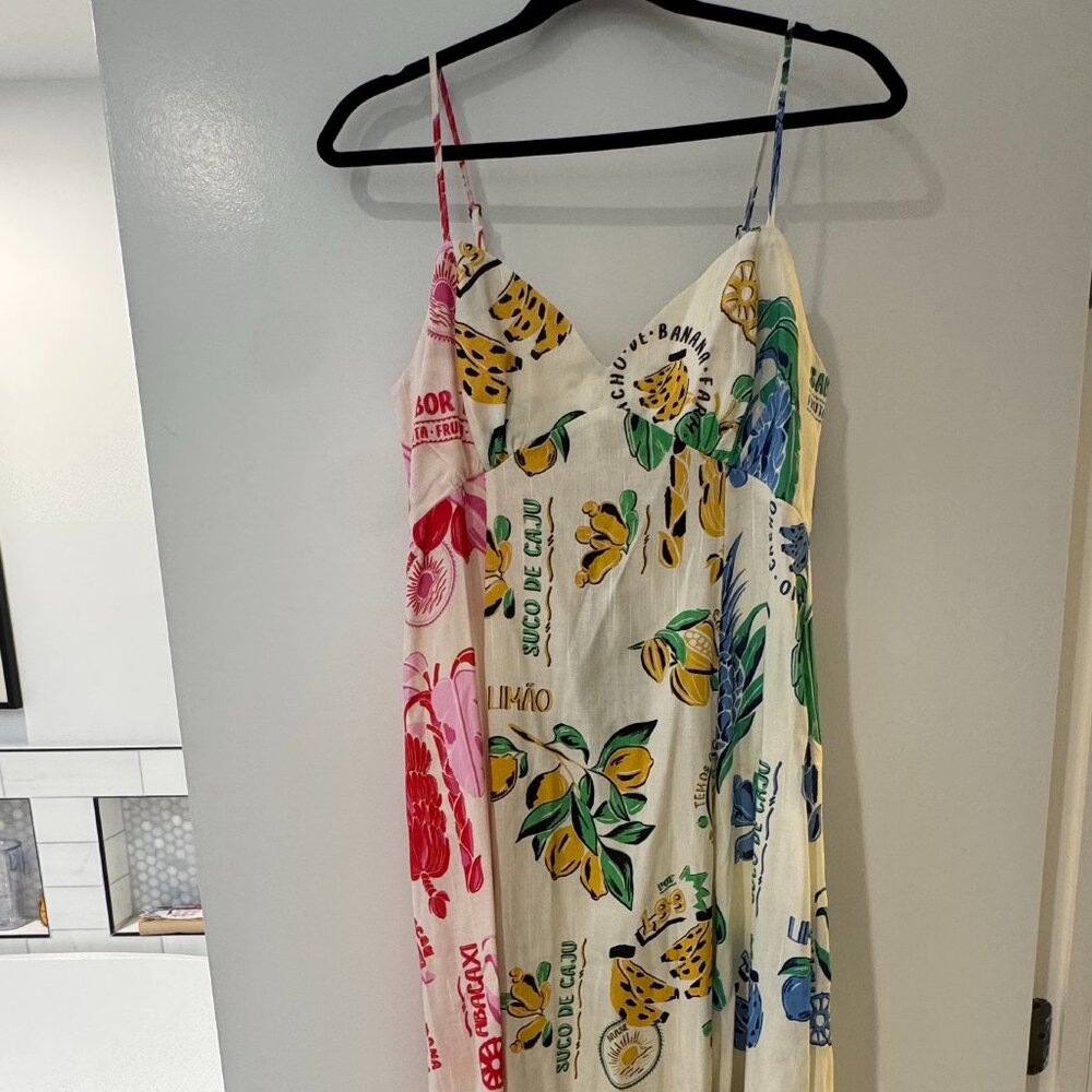 Farm Rio Midi Dress Size Small